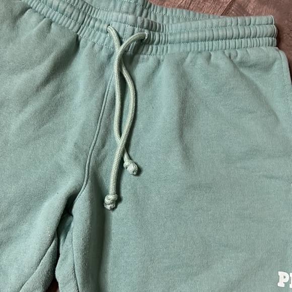 Playboy x Pacsun Aqua Blue Fleece Sweat Shorts Women's Size Small - Picture 3 of 6